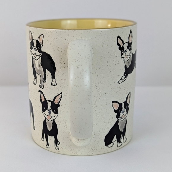 Boston Terrier Mug Ceramic Microwave Dishwasher Safe 21 fl oz Vanilla Bean NWT - Picture 6 of 9